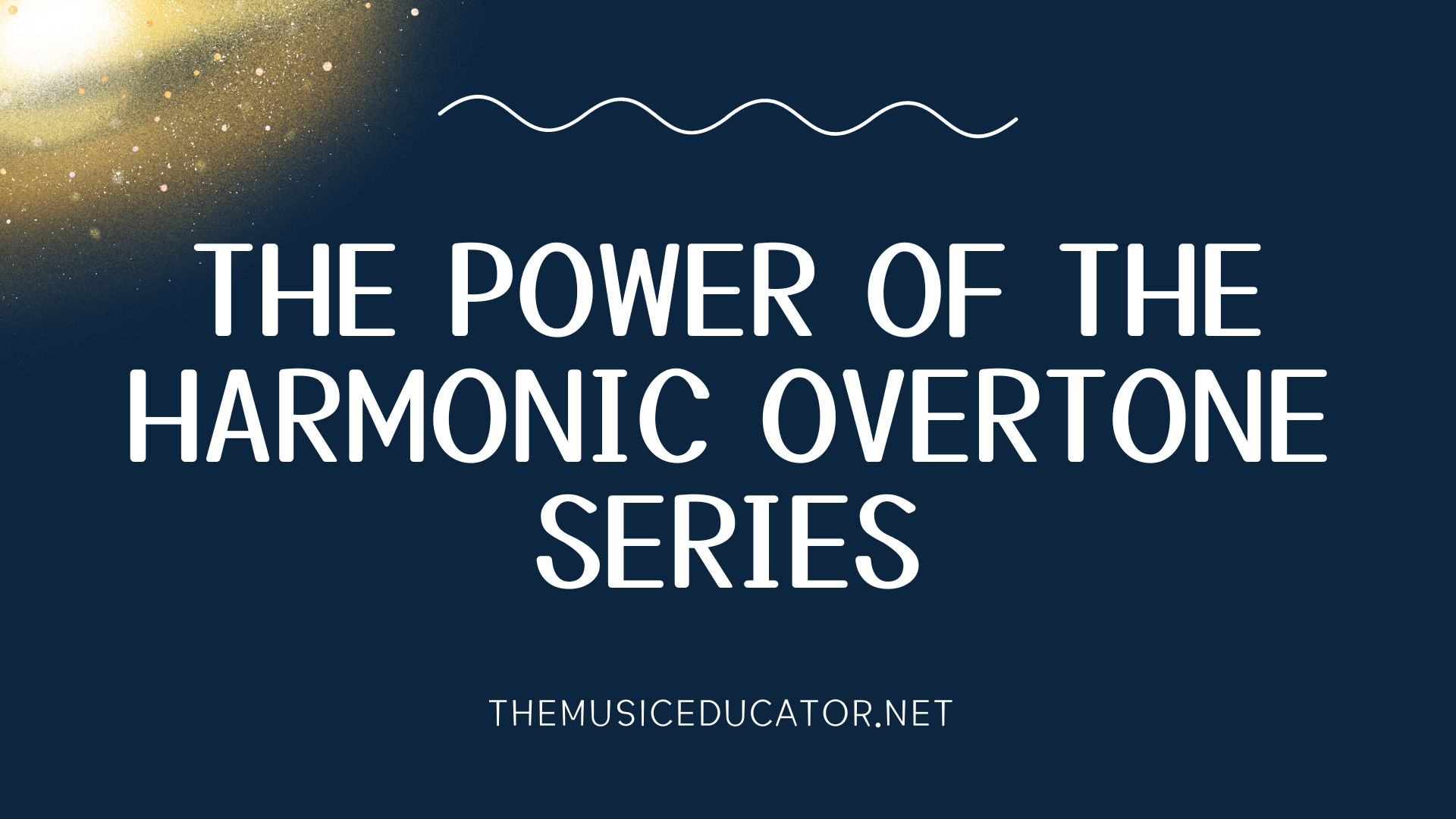 The Harmonic Overtone Series